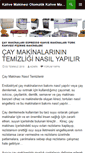 Mobile Screenshot of kahvemakinesi.malzemeleri.biz